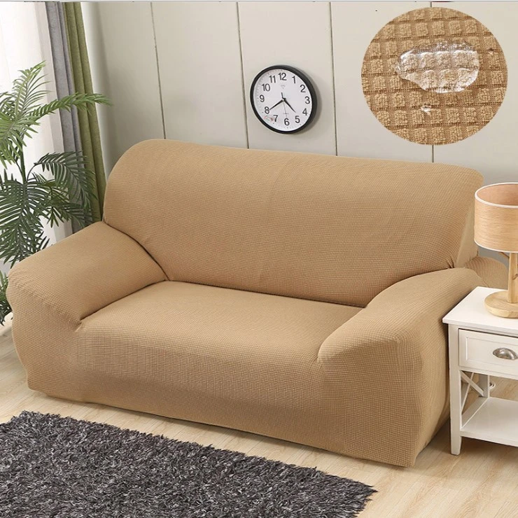 Waterproof Furniture Protector Custom Spandex Soft Fitted Couch Slipcover L Shape Sofa Cover