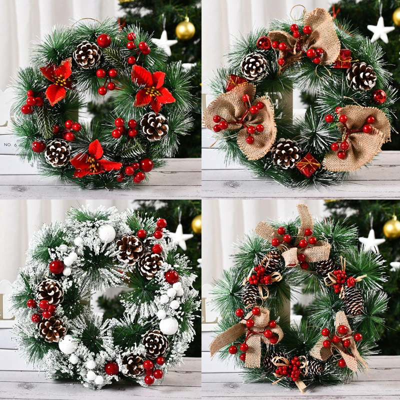 Christmas Print Webbing Burlap Decorative Ribbon