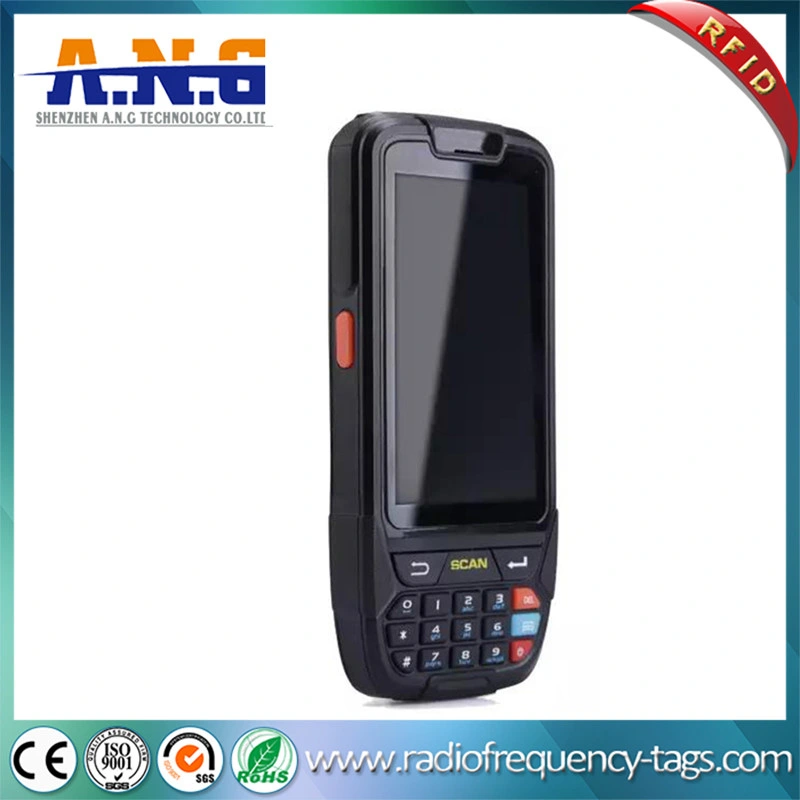 Android 5.1 Handheld POS Terminal Barcode Scanner with Lf/Hf RFID Reader