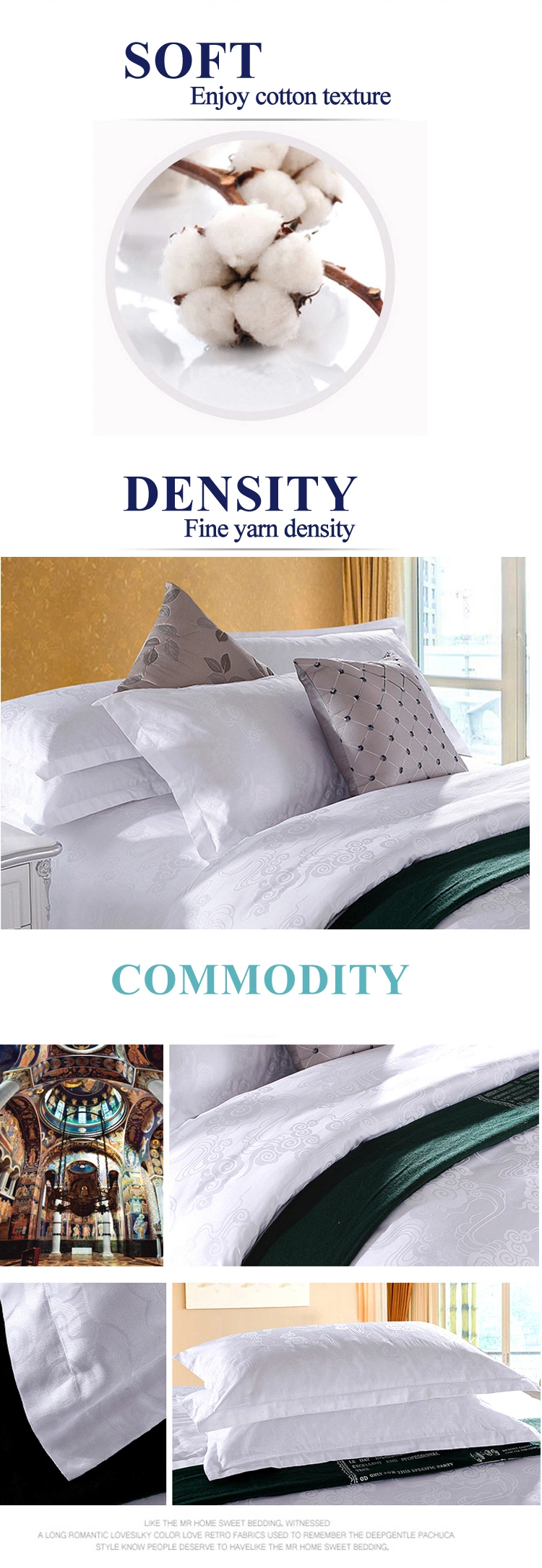 Yrf Hotel Collection Bedding Sets Fashion Design Jacquard Luxury Hotel Linen
