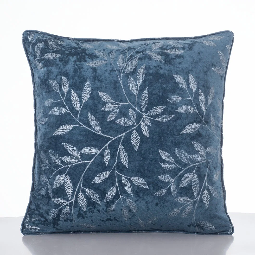 Customized Design Sofa Velvet Fabric Decor Home Laser Printed Foil Patio Cushion Covers