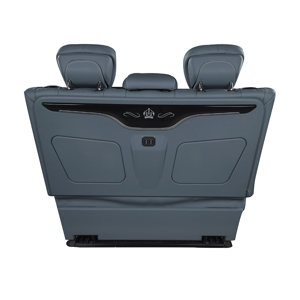 Business Car MPV Back Row Electric Auto Massage Seat Three-Seat Sofa for Benz Toyota Haice (G10002)