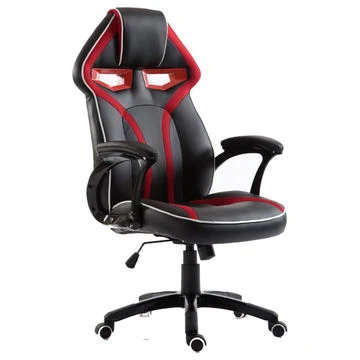 PU Cover Adjustable Gaming Chair with Footrest