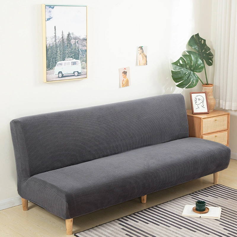 3 Bodies Velvet Elastic Recling Dust Cover, Corn Texture Design Universal Sofa Cover