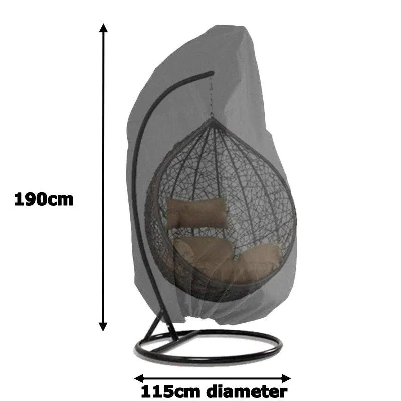 Patio Garden Furniture Cover Hanging Chair Covers Waterproof Outdoor Rattan Egg Swing Chair Outdoor Chair Cover