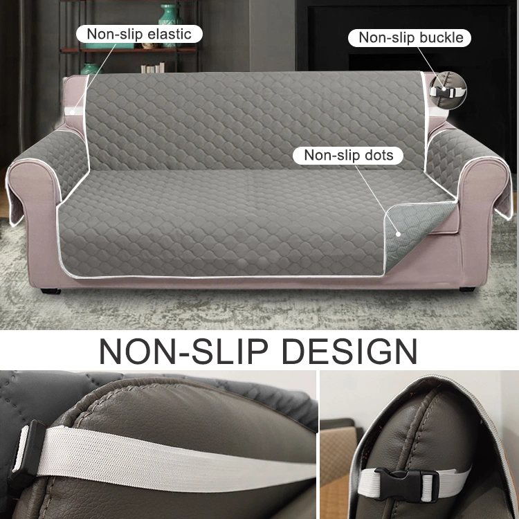 Reversible Couch Cover Dogs Water Resistant Furniture Protector Cushion Couch Sofa Cover