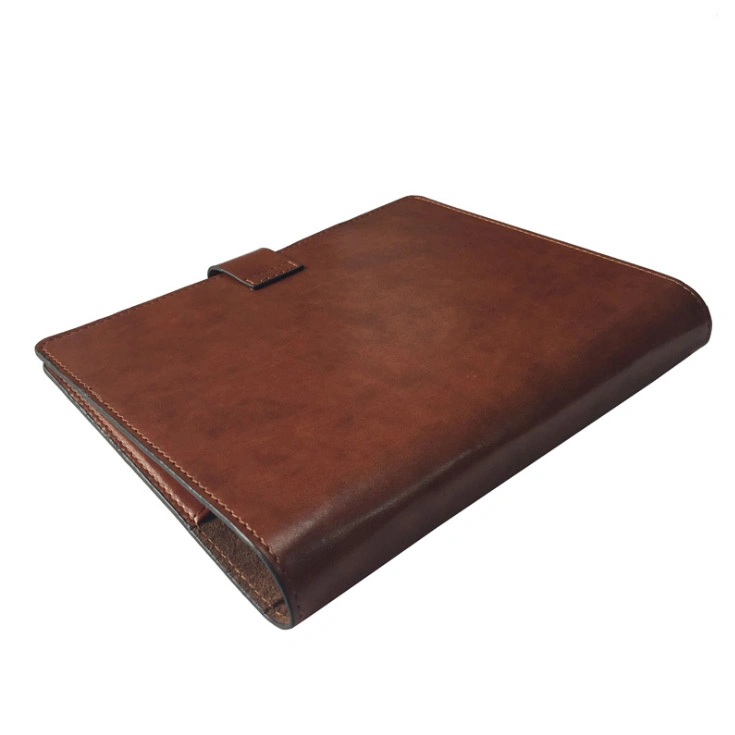 Loose Leaf A5 Ring Binder Leather Notebook Diary Cover