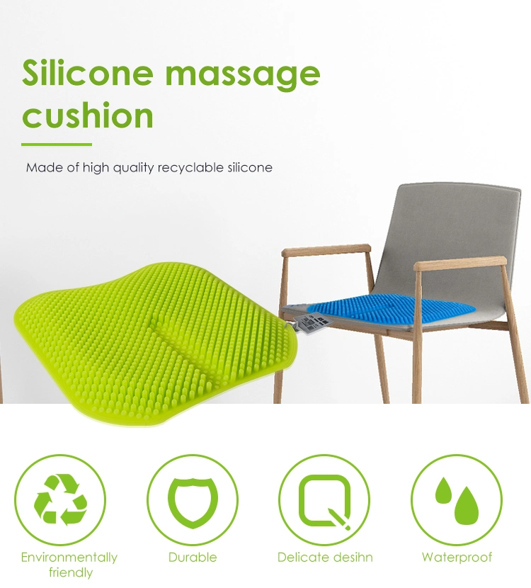 Comfortable Silicone Massage U Shape Car Seat Cushion Home Seat Cushion Cover