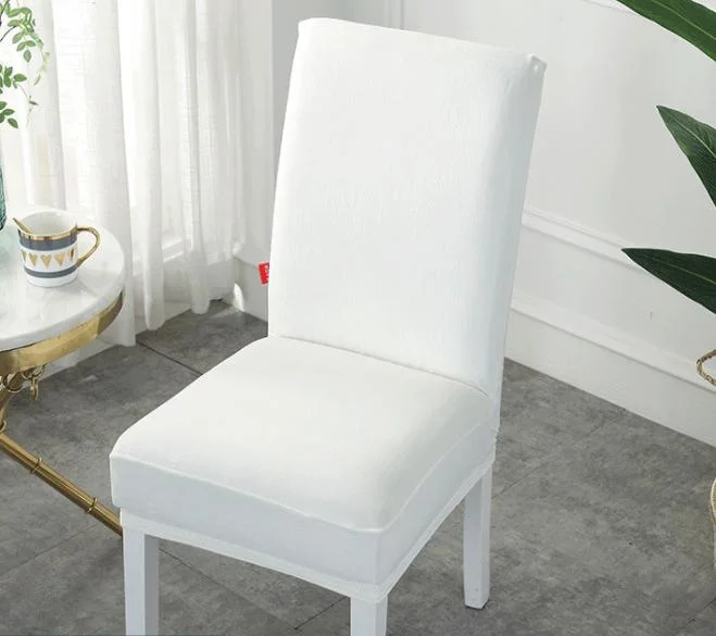 Velvet Stretch Spandex Chair Covers Luxury Silver Kitchen Wedding Velvet Chair Covers