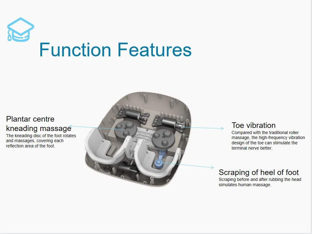 2022 New Foot Massager with Tapping, Kneading, Warming