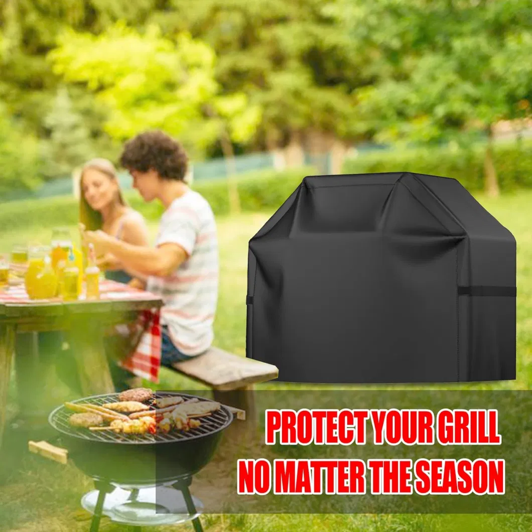 Heavy Duty Waterproof Grill Cover Garden Patio Outdoor Dust Free BBQ Cover Gas Grill Cover