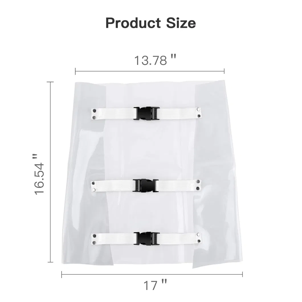 SJ Dental Chair Foot Cover Pad Dust-proof Reusable Clinic Unit Protector Transparent Plastic Dental Chair Covers