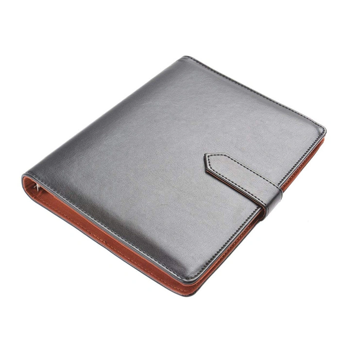 Personalized Diary Customized Loose-Leaf Planner Premium Leather Notepad Hardcover Binder Notebook Cover