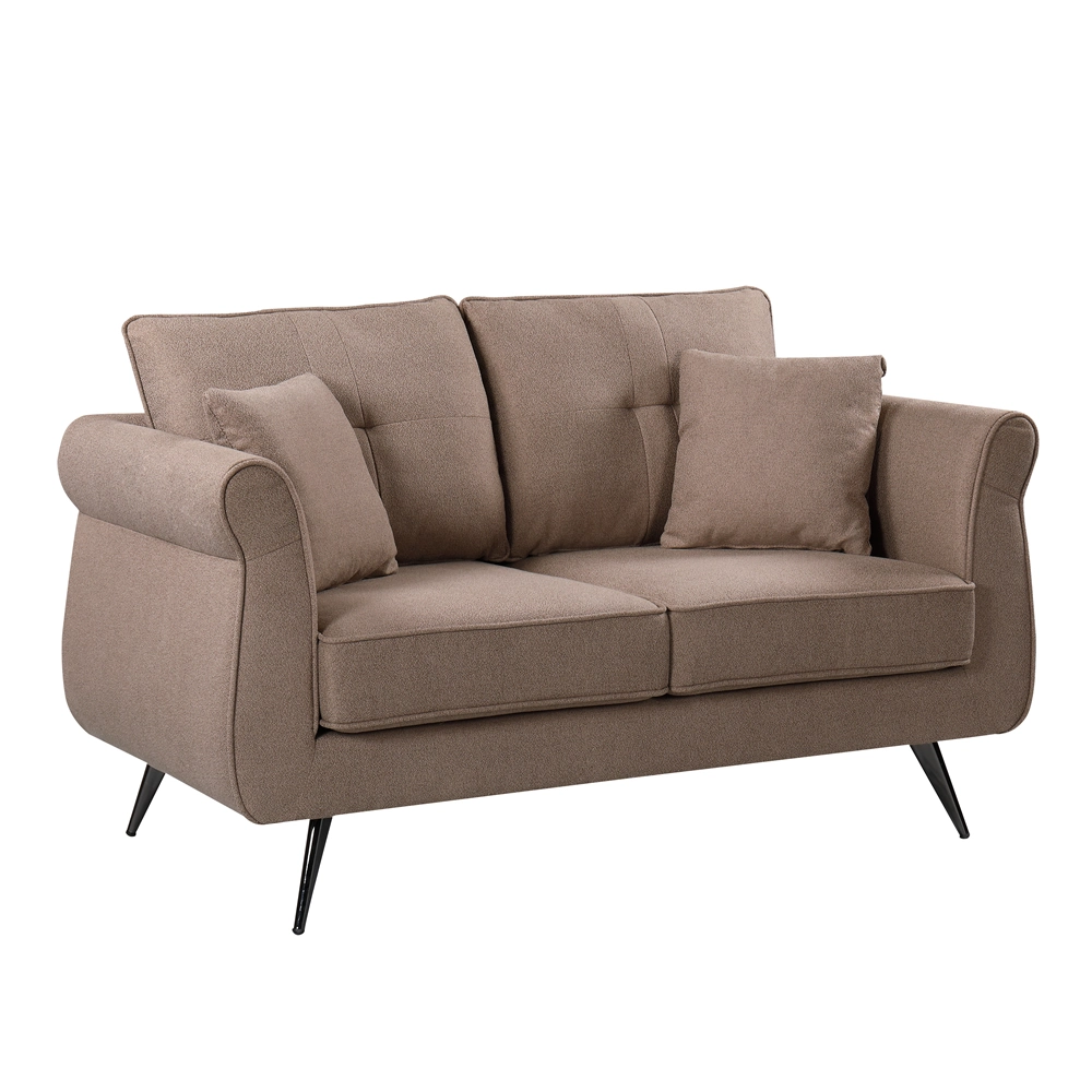Nova Jssb025 Recessed Arm Settee Sofa with Reversible Cushions