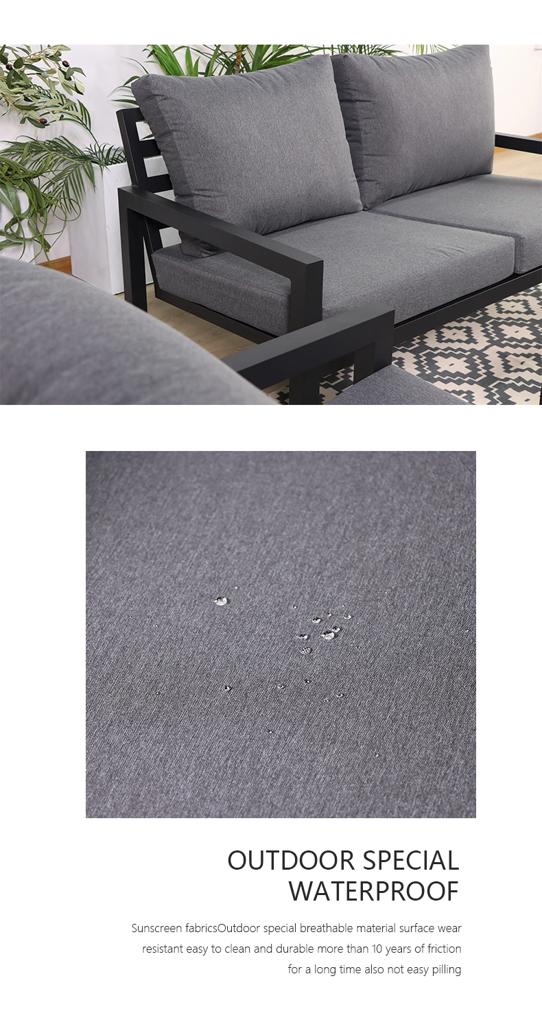 Darwin Wrapped Paper/ Carton Box Outdoor Sofa Bench Metal Patio Couch
