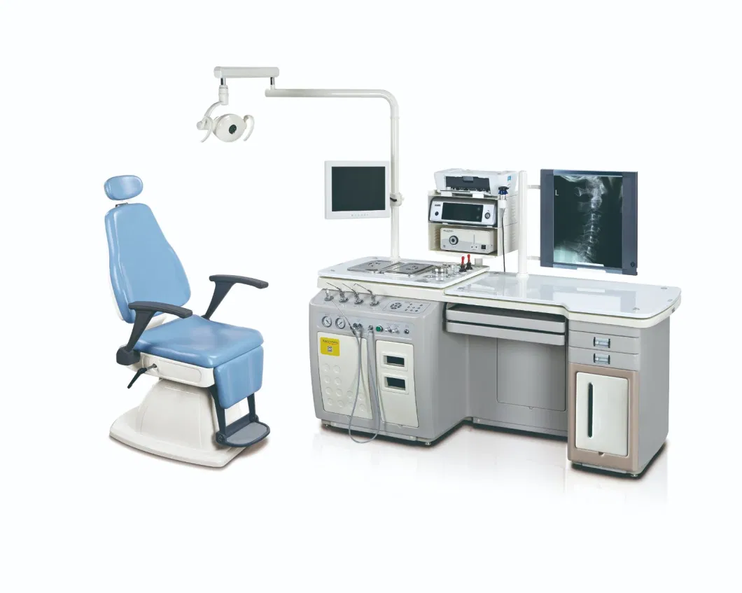 Completed Ent Examination Unit with Ent Chair Ent Workstation Table Ent Unit