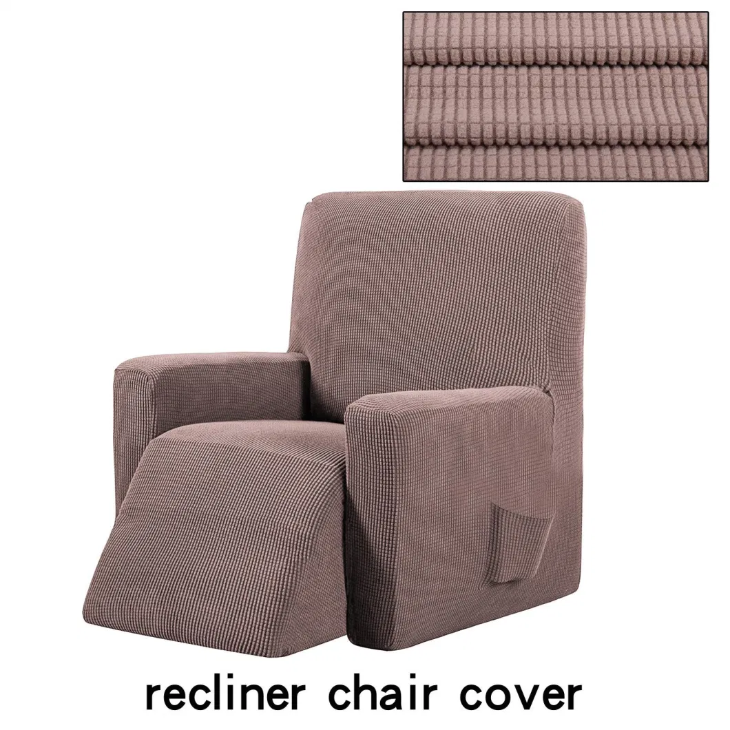 Fitted Non-Slip Slipcovers for Standard Large Recliner