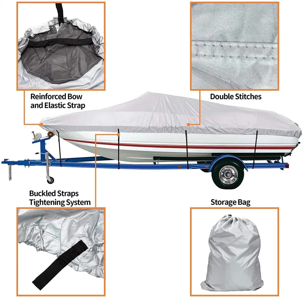 Hot Sale Waterproof UV Protection Breathable Boat Cover