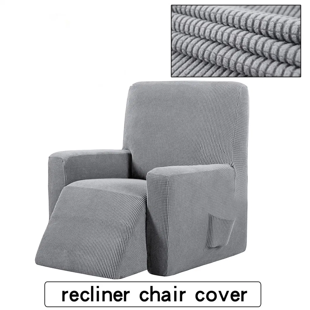 Fitted Non-Slip Slipcovers for Standard Large Recliner