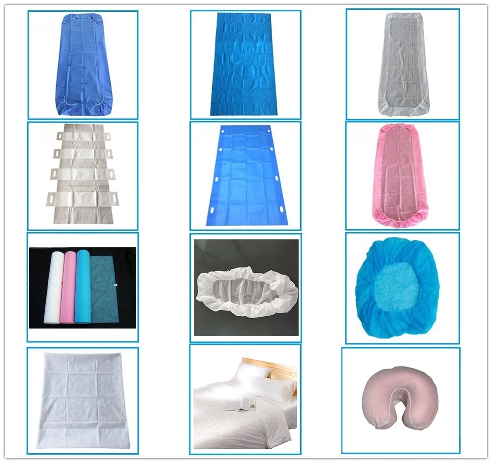 Disposable Polypropylene Non-Sticking Massage Face Covers Headrest Covers for Massage Tables &amp; Massage Chairs 50 PCS Packed