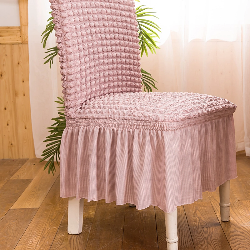 Hot Sale Reador Retailer Jacquard Stretch Spandex Dining Chair Cover for Dining Room Office Spandex Chair Covers