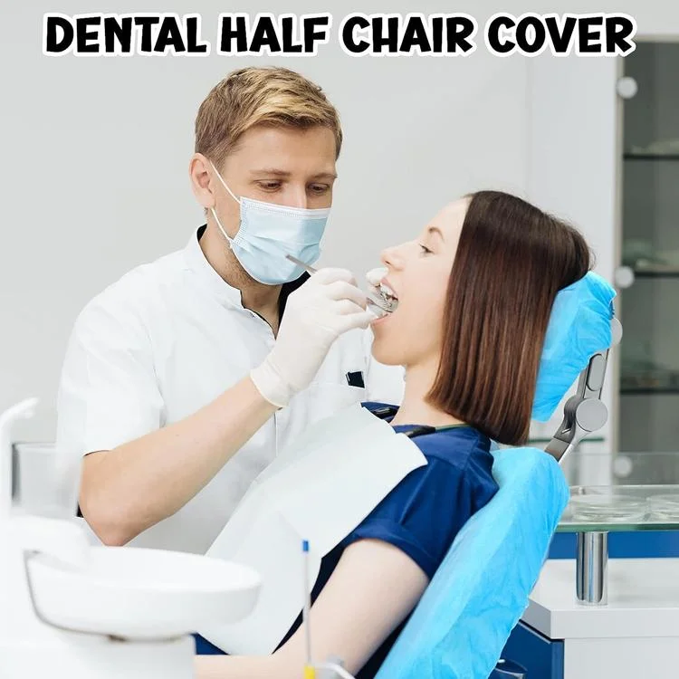 SJ Dental Chair Sleeve Protectors Blue Non woven Dental Chair Covers Disposable For Dentist Tattoo Customer