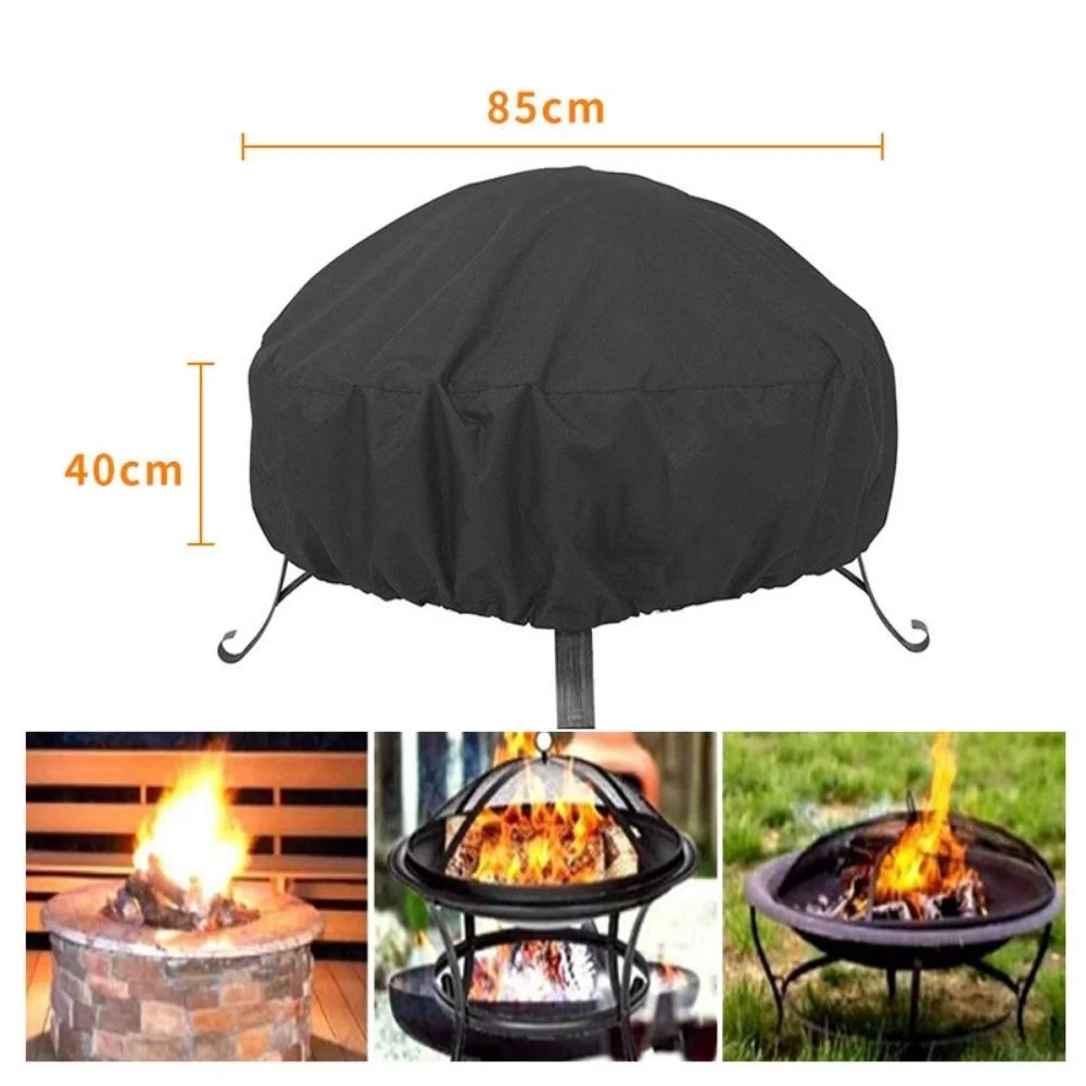 Fire Pit Cover Garden Furniture Cover Patio Garden Table Chair Shelter Sun Dust Snow Protector Bl19691