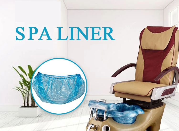 Blue Plastic SPA Liner Disposable Pedicure Liners