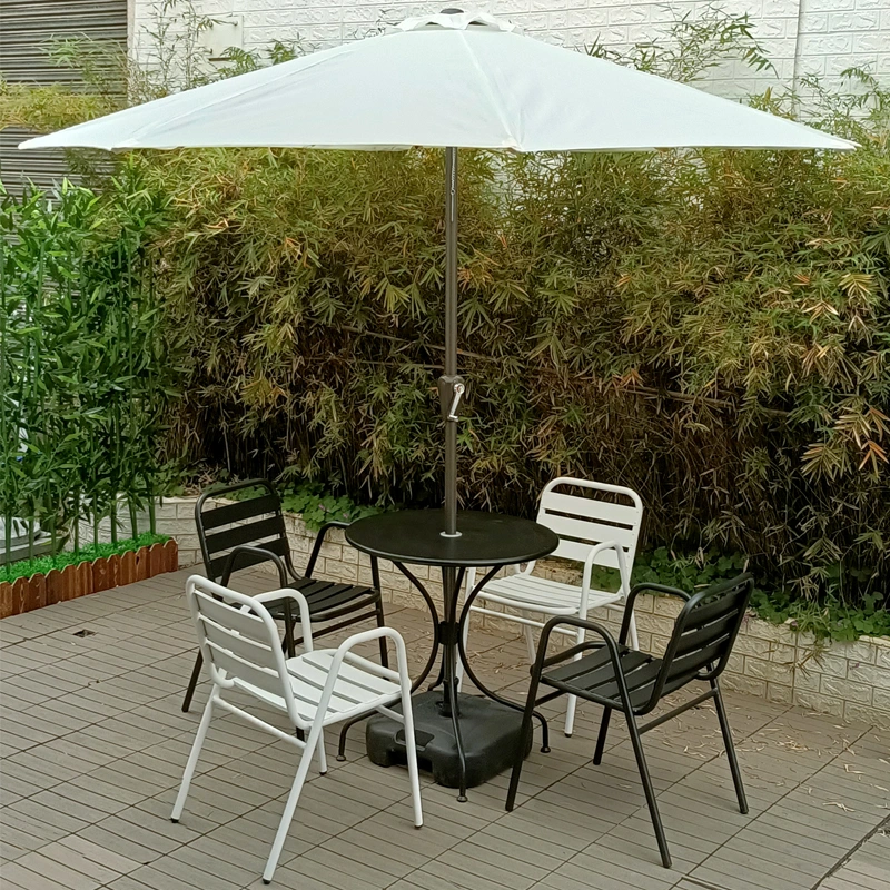 Outdoor Cheap Furniture fashion Single Garden OEM Style Packing Modern Modern Commercial Designer Washable Garden Aluminium Restaurant Dining Aluminium Chair