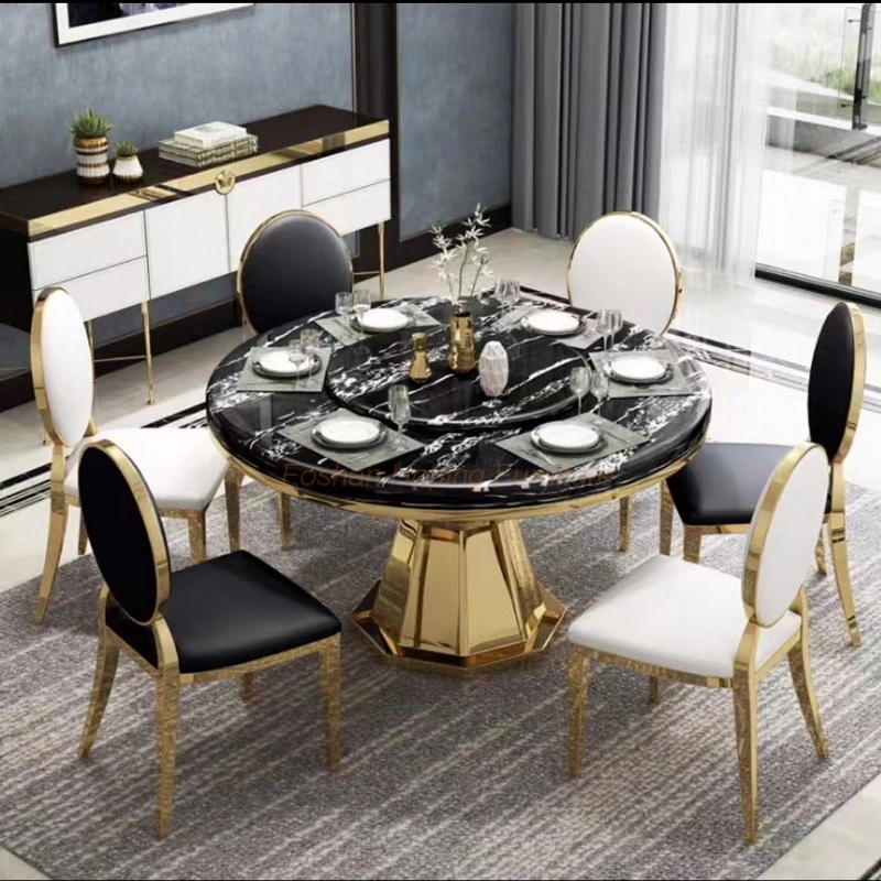 Restaurant Furniture Event Banquet Chair Tiffany Green Chair Special Stainless Steel Wedding Reception Chairs for Sale Dining Table Set