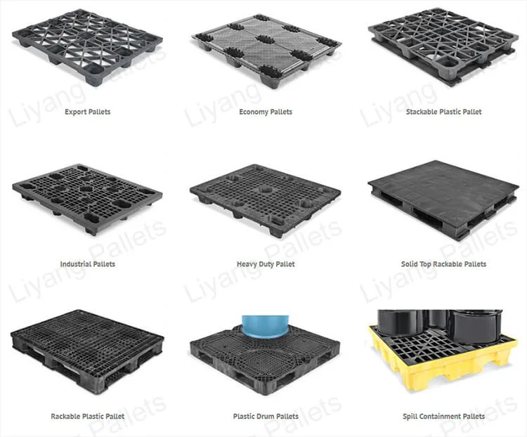 Second Hand Cheap Heavy Duty Euro Plastic Pallet for Transit