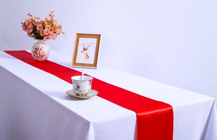 Wholesale Red Color Wedding Table Runners