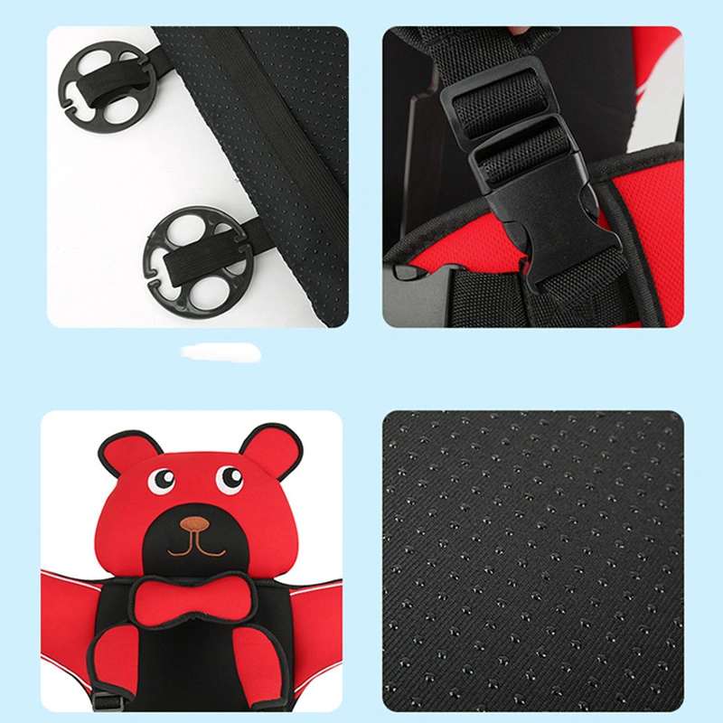 Car Portable Baby Safety Seat Cushion Infant Kids Children Children Car Chair Cushion Teddy Design Esg13055