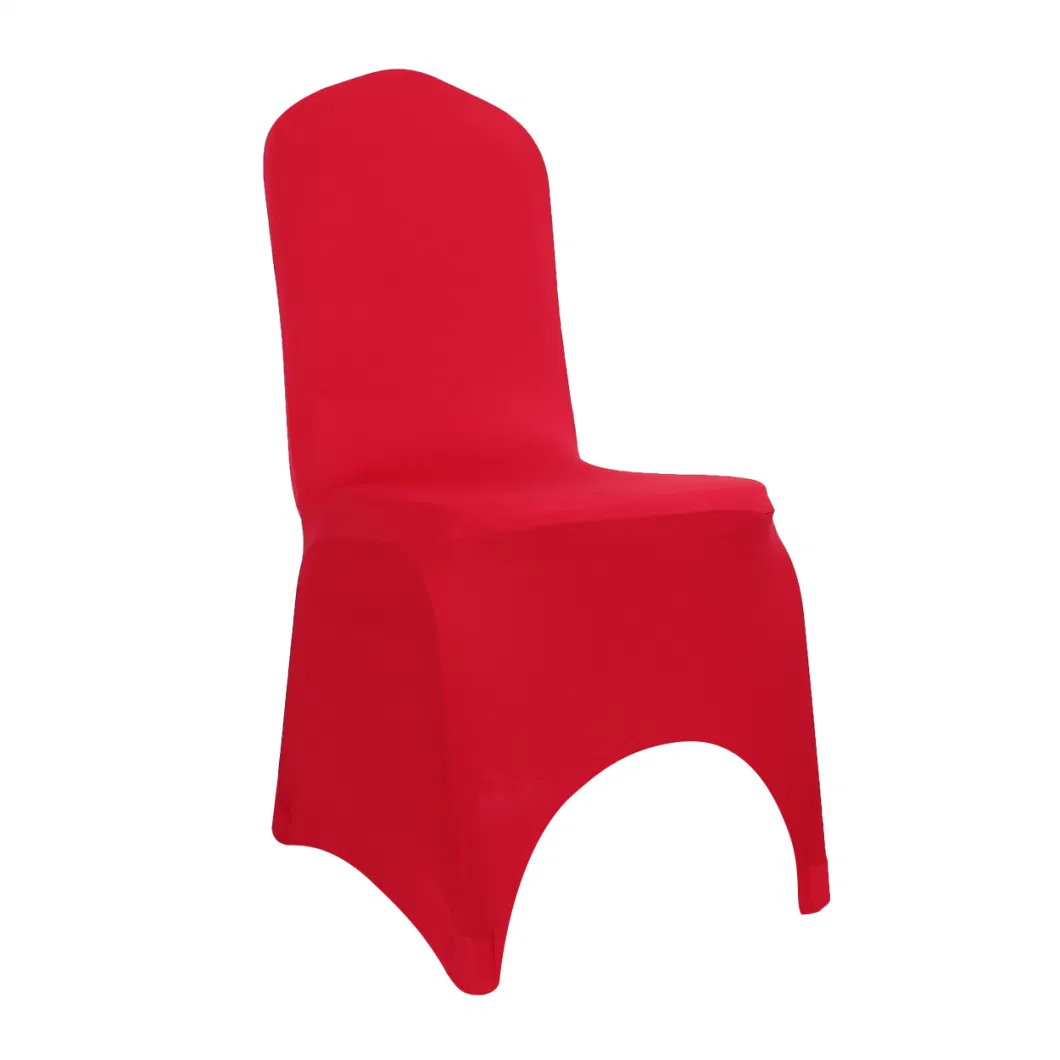 Strong Stretch Spandex Chair Cover with Arch for Wedding and Banquet