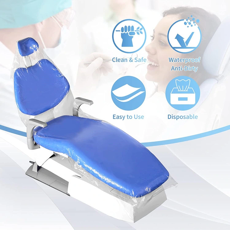 SJ Disposable Dental Full Chair Covers Tattoo Chair Sleeve Protectors 29&quot; x 80&quot; Waterproof Dental Sleeves