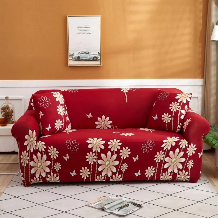 Wholesale Elastic Spandex Print Recliner Sofa Cover