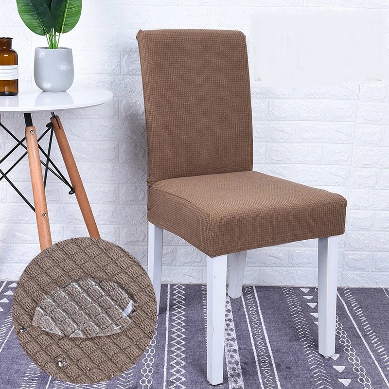 Dining Chair Sofa Cover for Kitchen Hotel Table Removable Washable Geometric Soft Stretch Dining Chair Cover