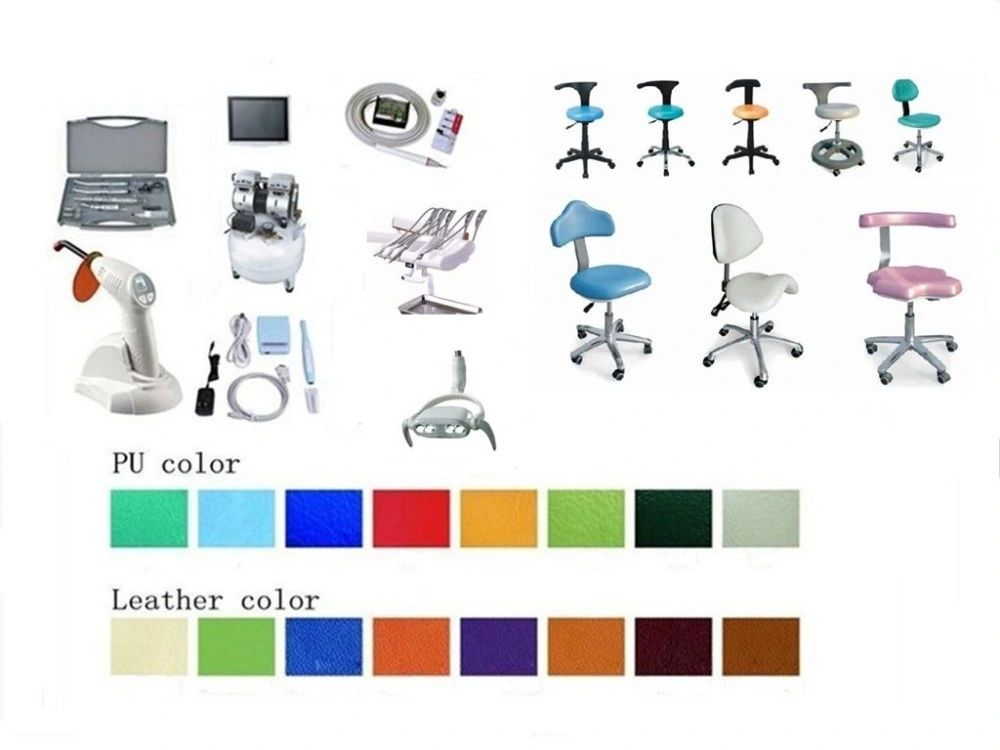 High Quality Full Casting Aluminum Integral Dental Chair with ISO CE Approved