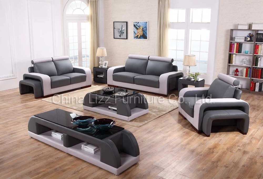 Latest Modern Living Room Set Genuine Leather Sofa