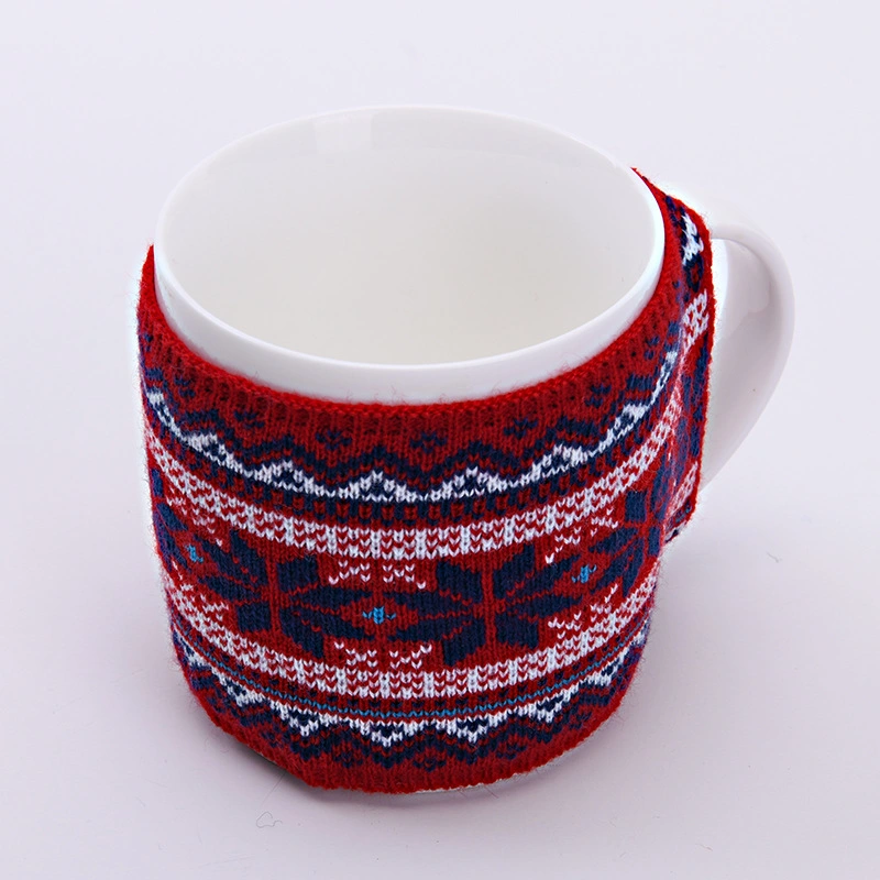 Multi Color Table /Chair Leg Protector Sleeve-in Type Knitted Thread Protective Cover Water Cup Protective Cover