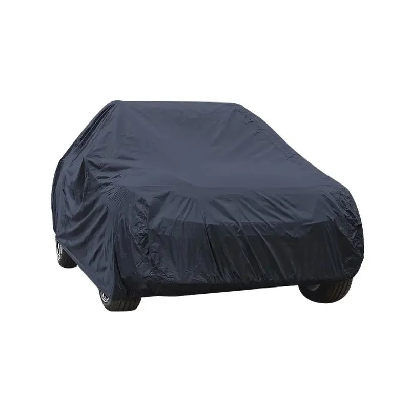 Outdoor Parking Blue Polyester Car Cover Anti-UV, for Outdoor Use