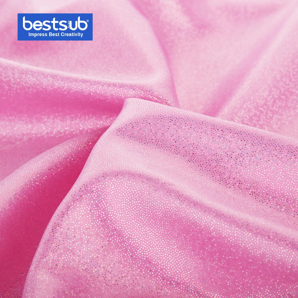Bestsub Sublimation Glitter Pillow Cover (40*40cm, Pink)