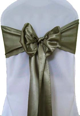 Hot Selling High Grade Satin Chair Sash for Sale