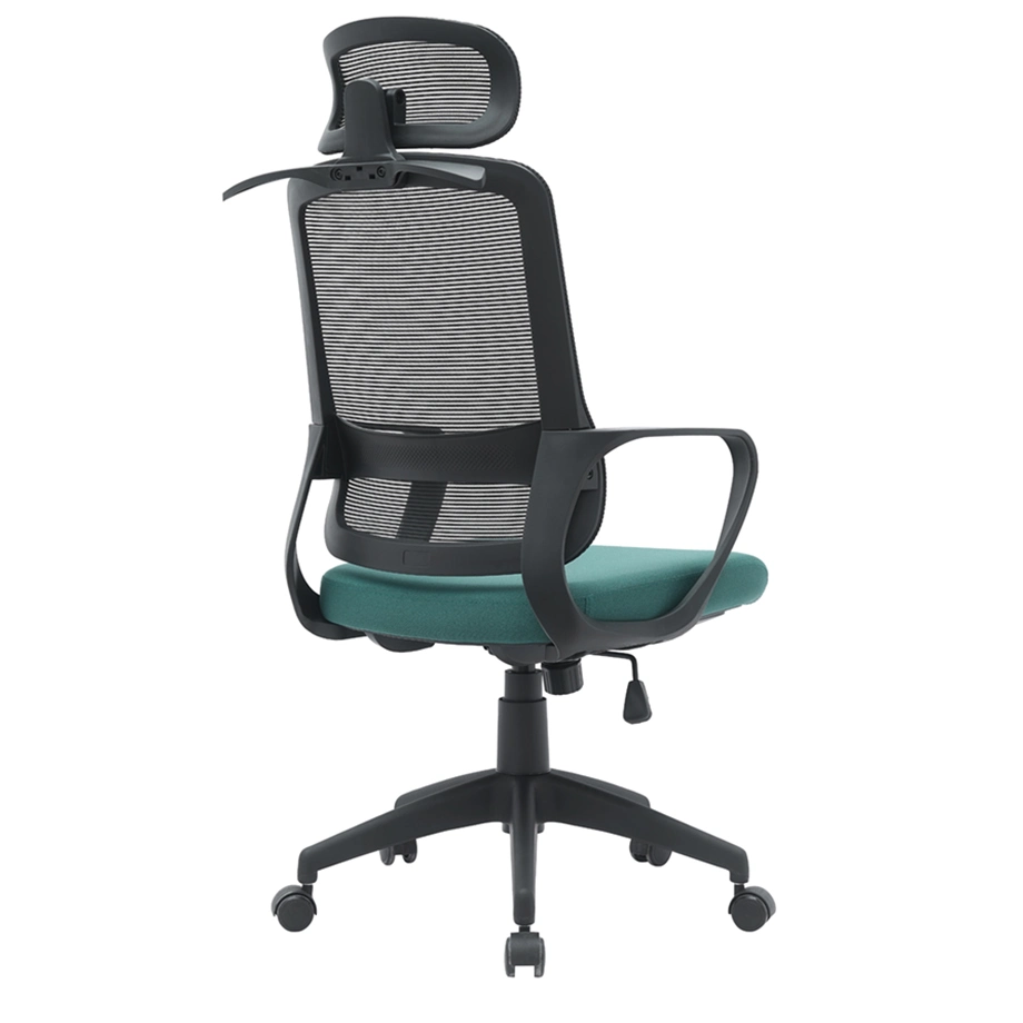 Partner New Mesh Fabric Cover Office Chair with Height Adjustable Headrest Banks