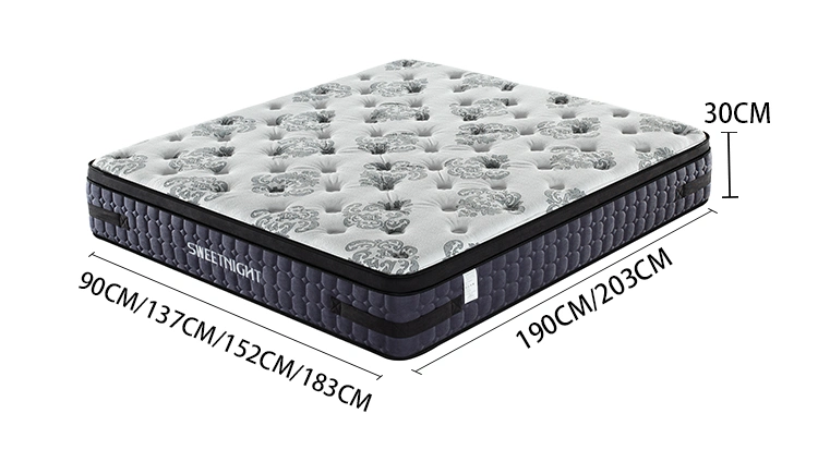Folding Hotel Compressed High Quality in a Box King Spring Mattress