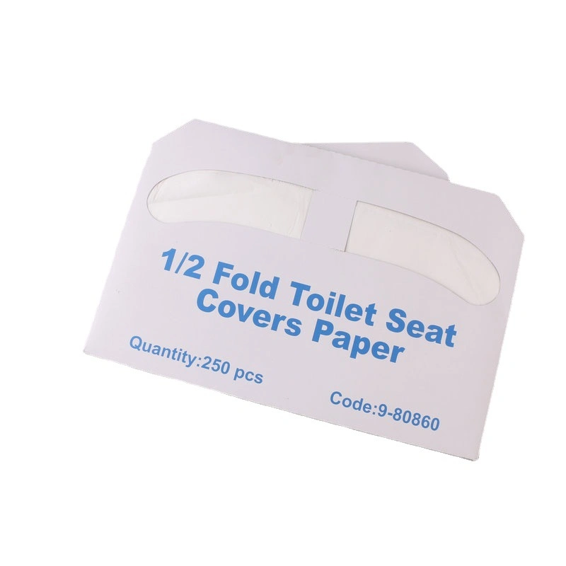 16GSM Paper Toilet Seat Covers - Thick Strength 100% Virgin Paper Flushable&amp; Disposable 1/4 Fold Toilet Seat Cover for Dispensers -1 Pack of 200 Sheets--Cmj