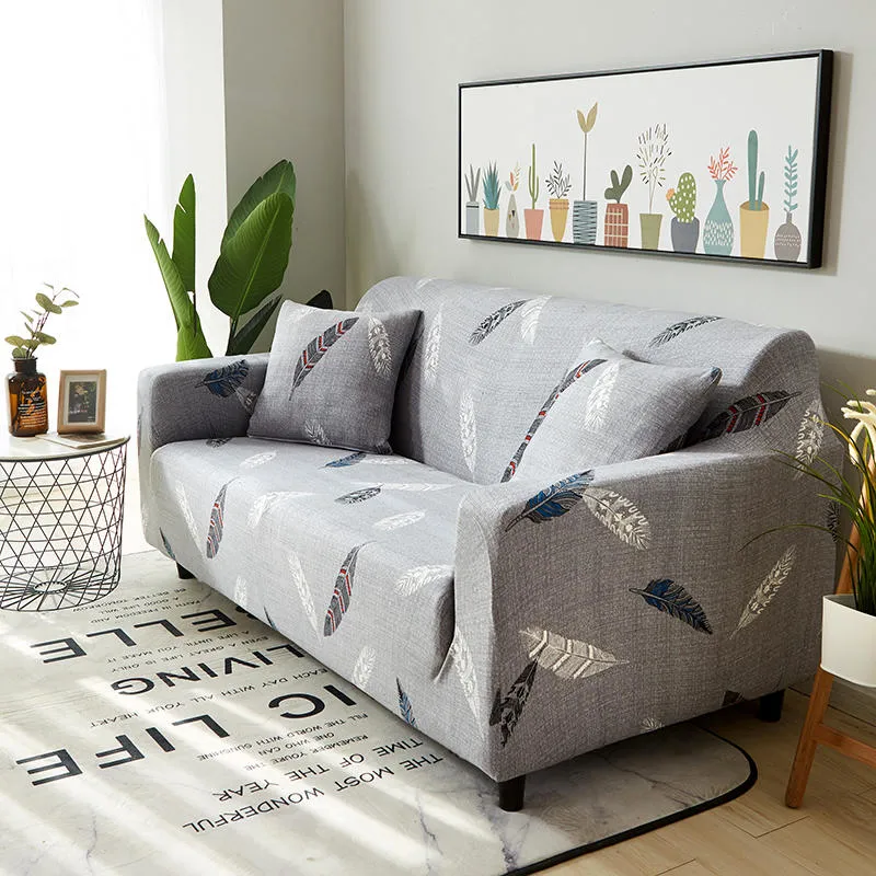 Wholesale Elastic Slipcover Stretch Sofa Covers for One Seat Big Elasticity Corner Sofa Cover