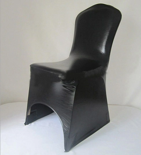Silver Wedding Spandex Chair Cover