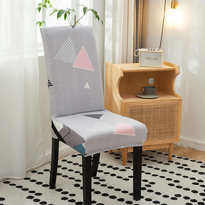 China Factory Elastic Chair Covers Printed Slipcover