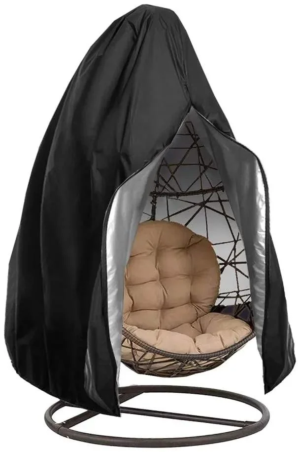 Durable Lightweight Waterproof Comfortable Soft Adjustable Outdoor Swing Chair Egg Shaped Chair Dust Protector